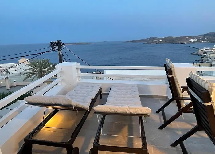 Vaporia Terrace Seaview Ermúpoli